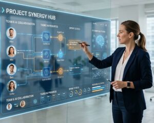 Project manager liderando proyectos en la era de la inteligencia artificial